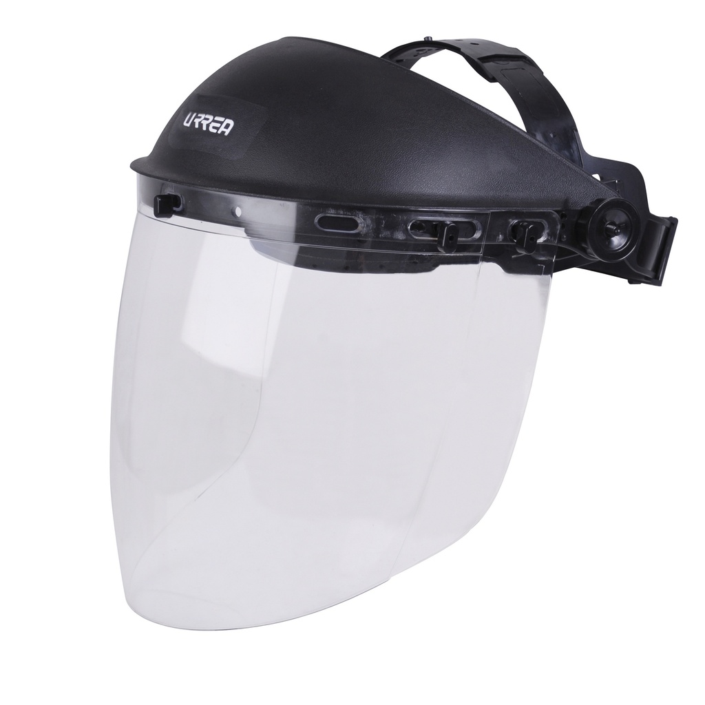 Protector de seguridad facial con mica de policarbonato anatómico Urrea