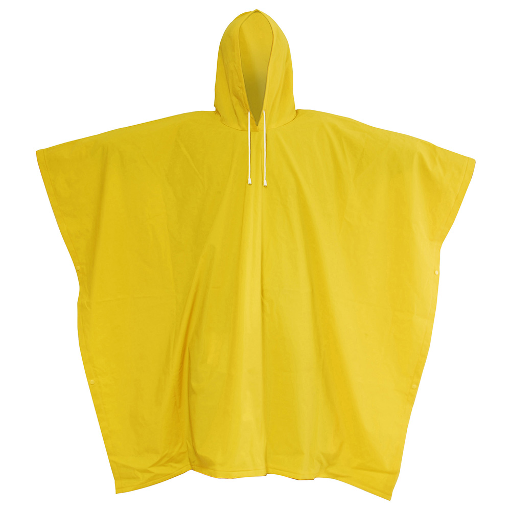 Poncho impermeable sin refljante con interior de poliéster unitalla Surtek