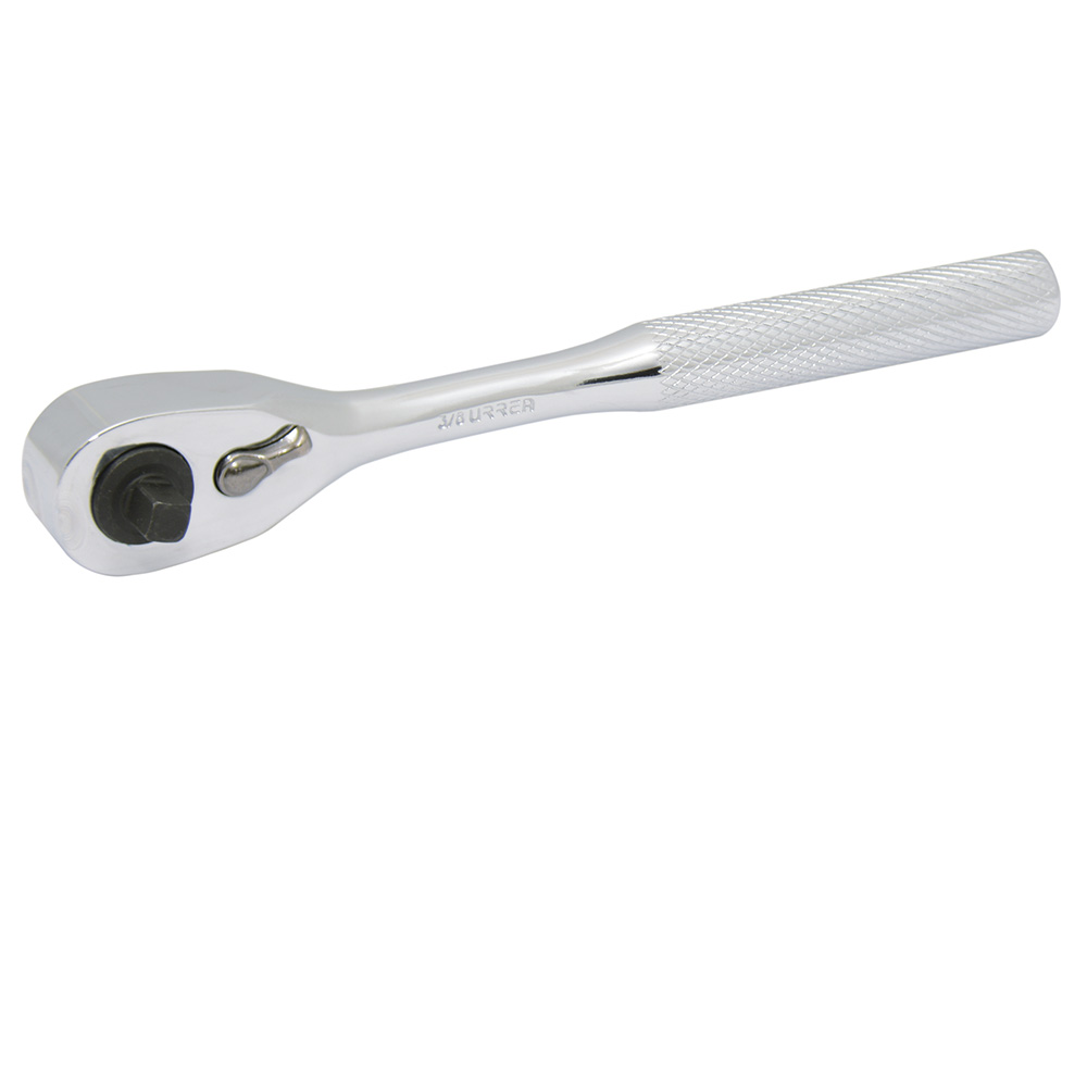 Matraca reversible cromada, quick release, para dado cuadro de 3/8" Urrea