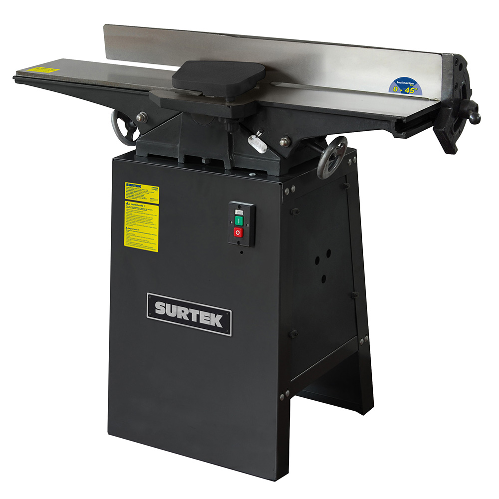 Canteadora 6" 750 W 120 V, 5200 RPM con guía montada con ajuste de inclinación hasta 45° Surtek