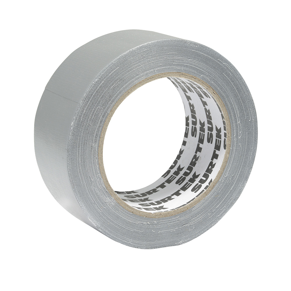 Cinta gris para ducto 48 mm x 50 m Surtek