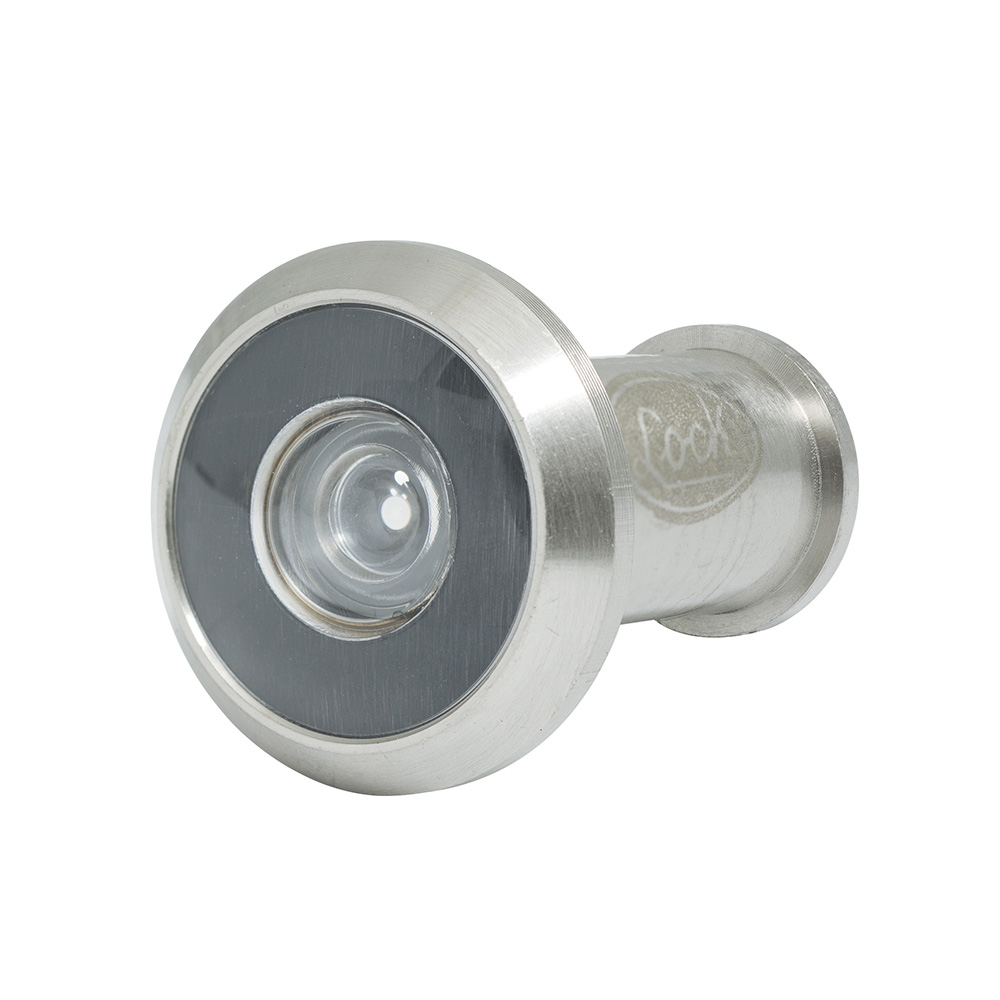Mirilla para puerta níquel satinado Lock