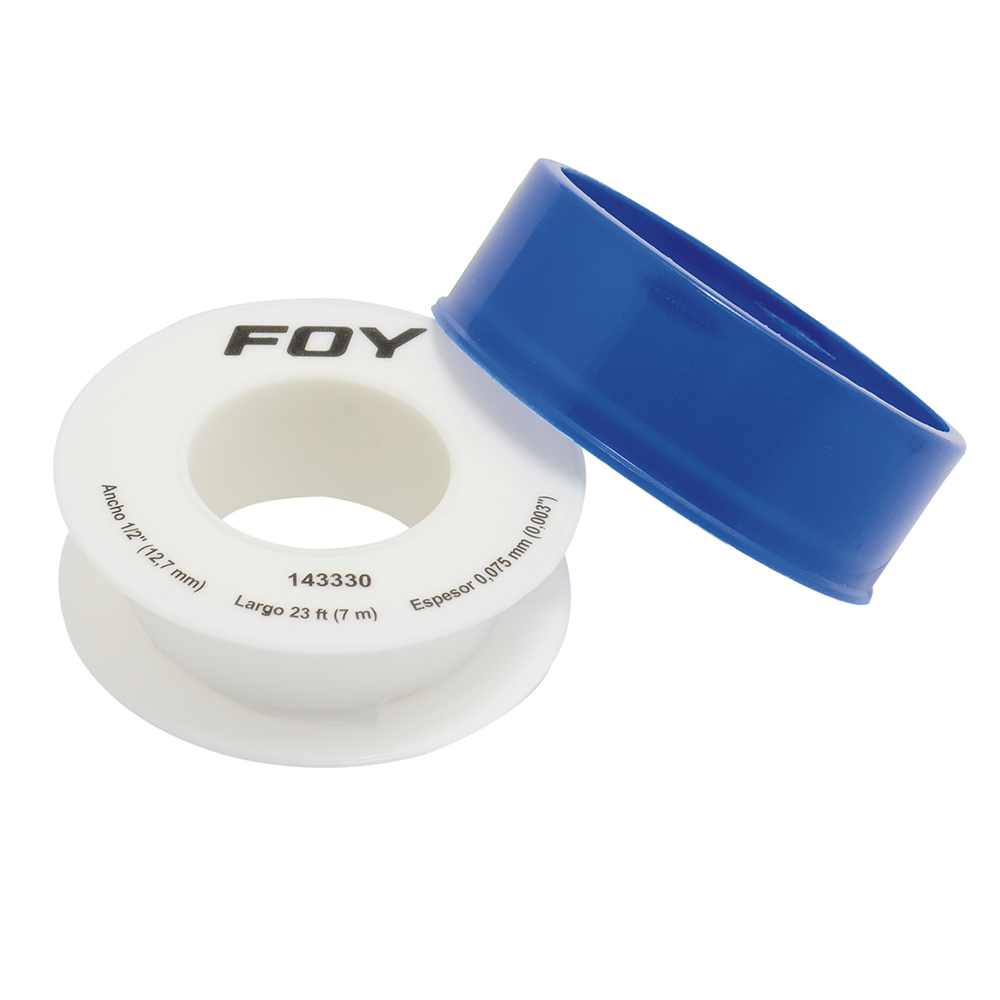 Cinta sella roscas 13 mm x 7 m Foy