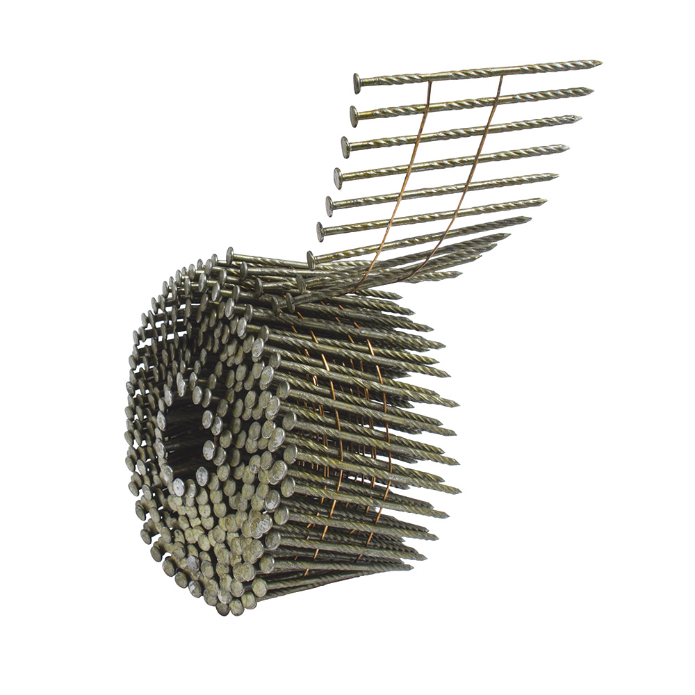 Clavos en rollo de 300 para clavadora neumática calibre 12, 2-1/2" Surtek