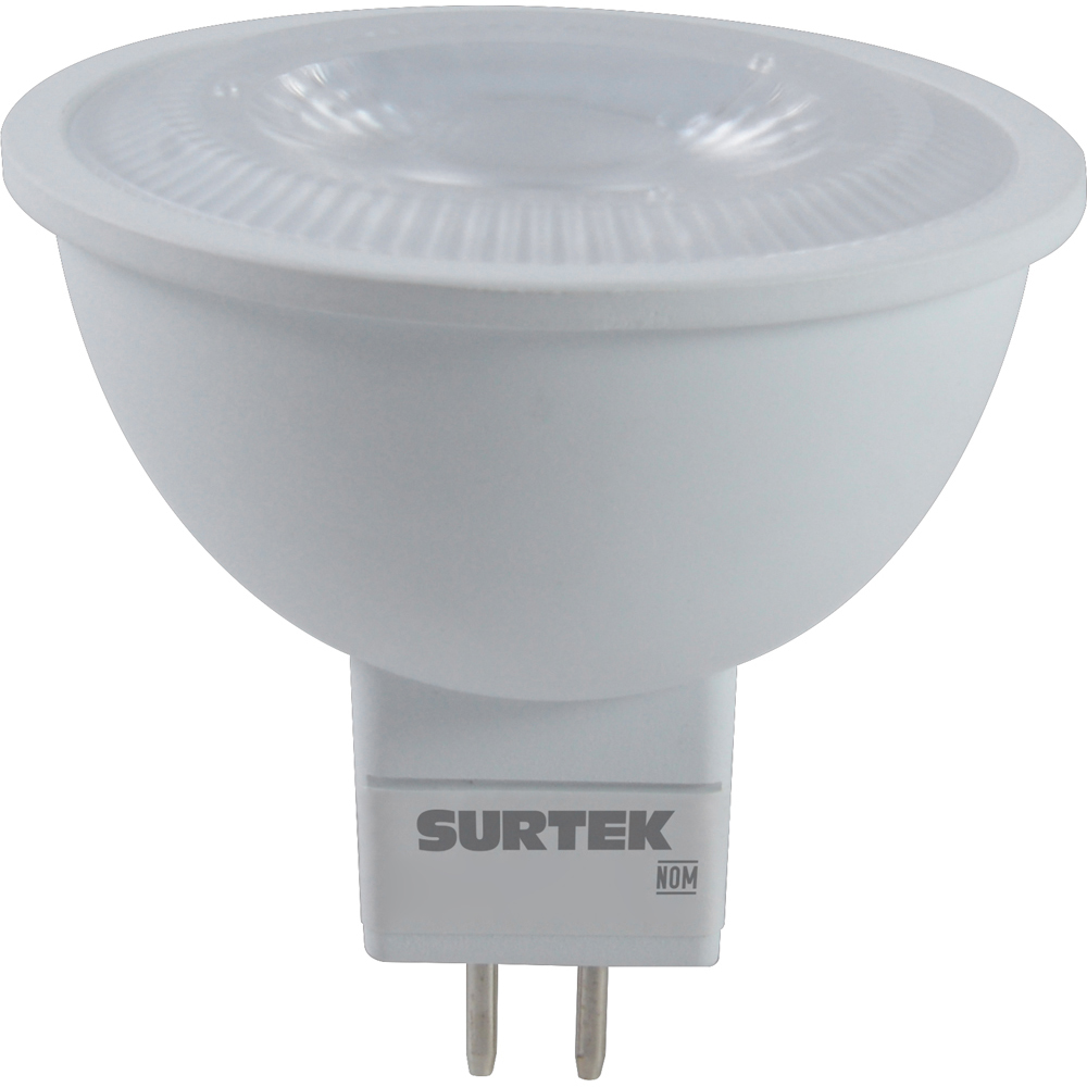 Lámpara de LED tipo MR16, 4.5 W luz cálida Surtek
