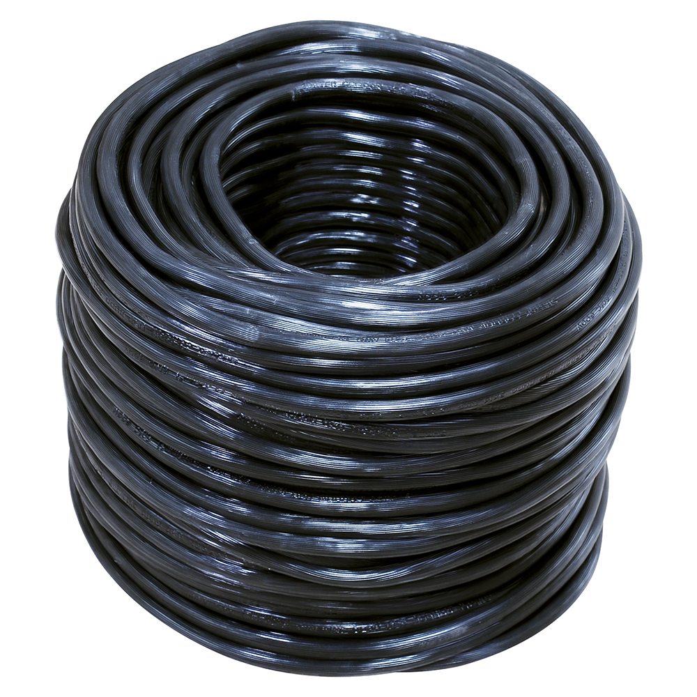Cable eléctrico 2 x 12, 100 m color negro y blanco Surtek