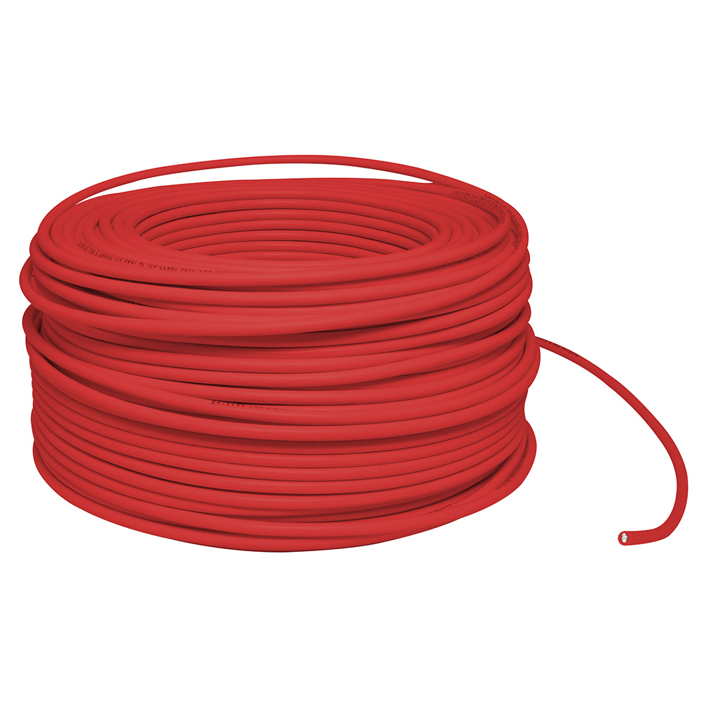 Cable eléctrico THW calibre 12, 100 m color rojo Surtek