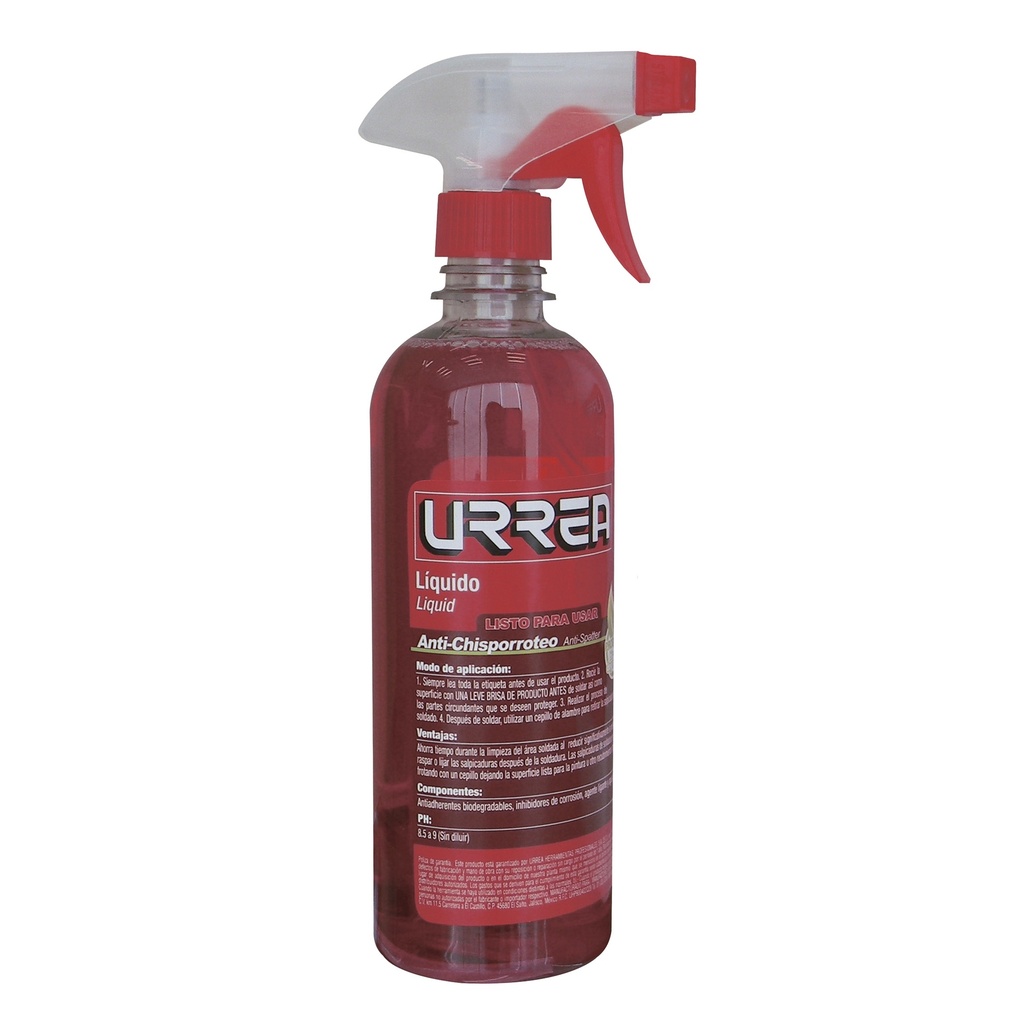 Líquido anti-chisporroteo 0.5 Lt Urrea