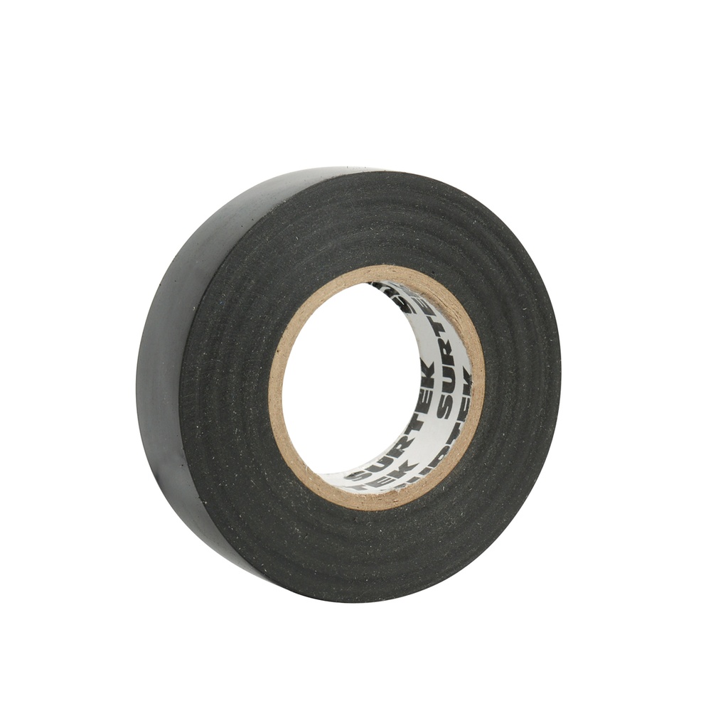 Cinta negra para aislar 19 mm x 9 m Surtek