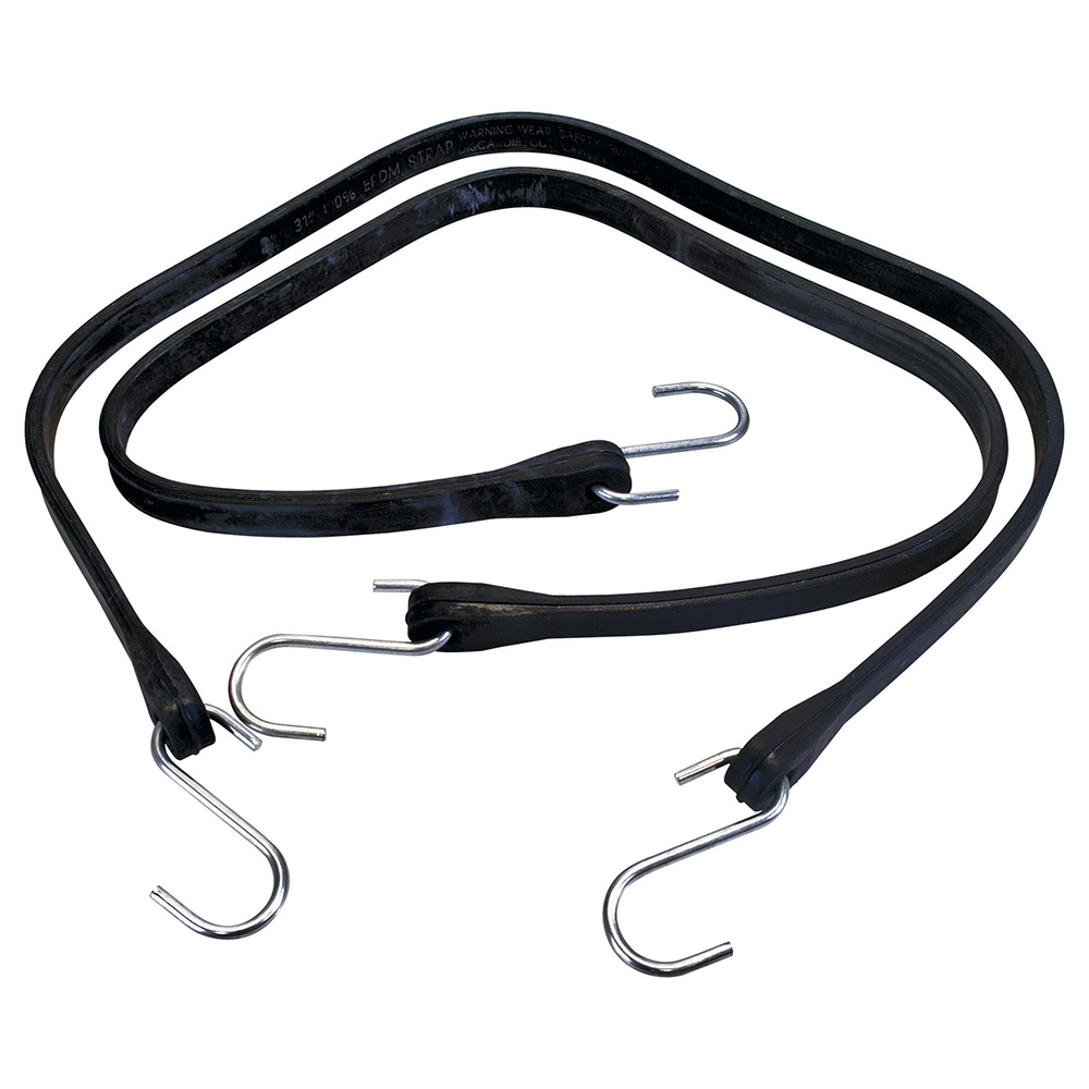 Sujetadores de hule 31", 2 piezas Surtek