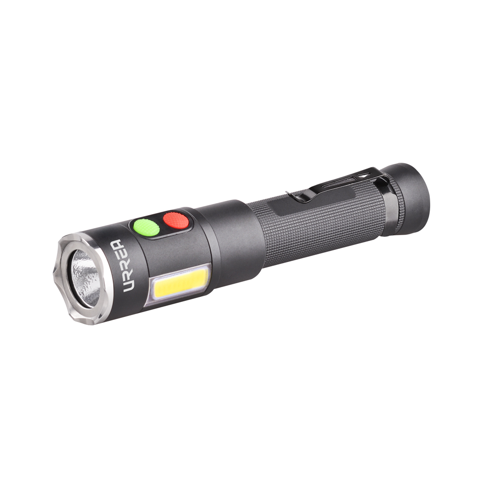 Linterna de LED con alarma recargable de 600 lm Urrea