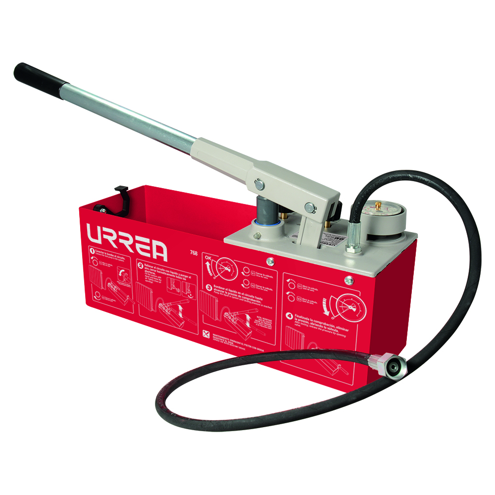 Bomba de comprobación de fugas 60 bar (860 psi) Urrea