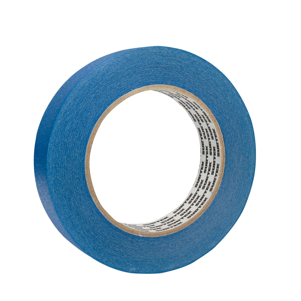 Cinta masking tape azul para enmascarar 24 mm x 50 m Surtek