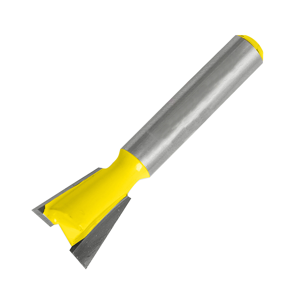 Broca para router de acero con cola de pato 1/2" zanco de 1/4" Surtek
