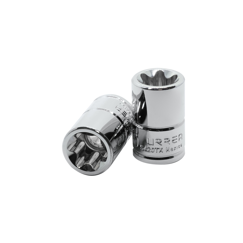 Dado torx hembra cuadro de 1/2", E20 Urrea