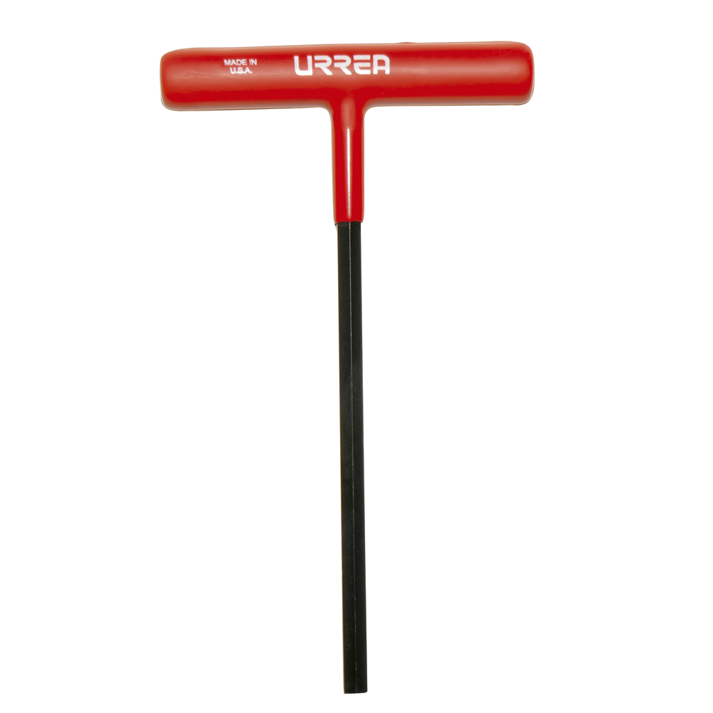 Llave hexagonal corta tipo "T" ergonómica en pulgadas, 3/16" Urrea