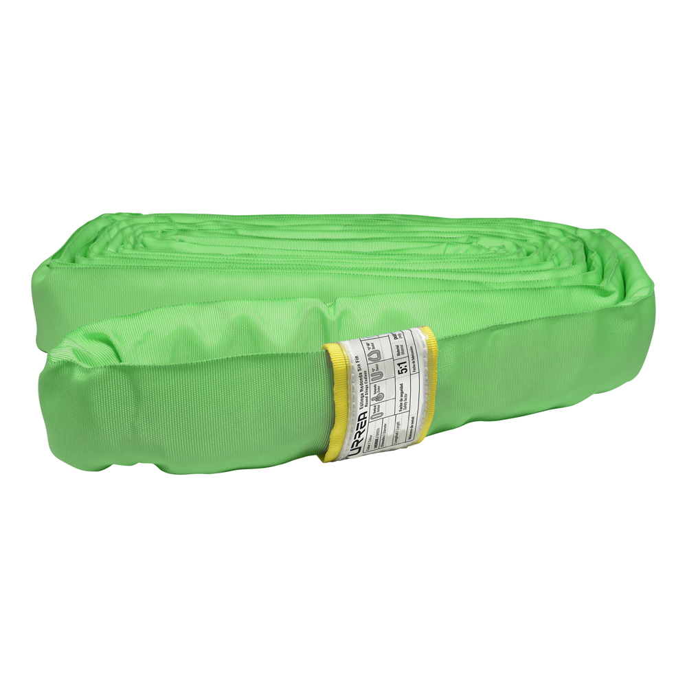 Eslinga de poliéster redonda sin fin verde 3 m Urrea