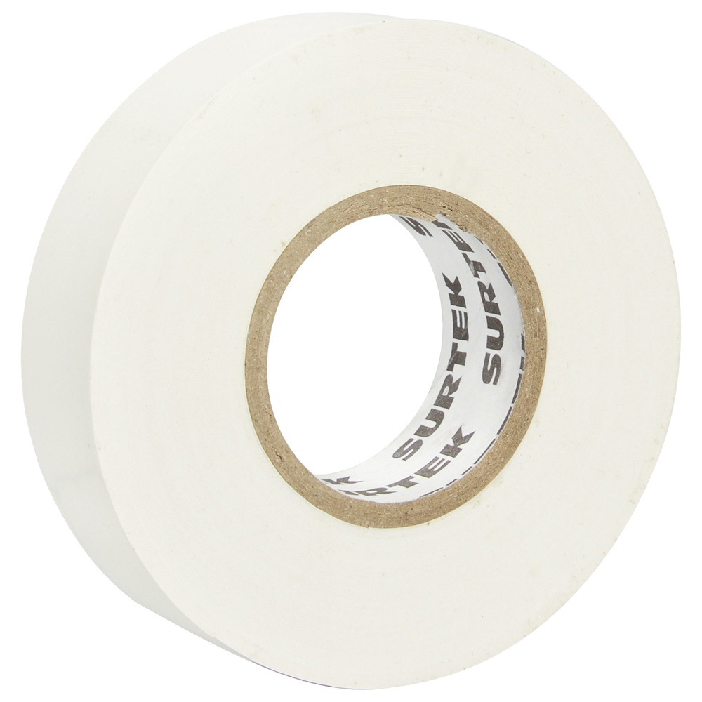 Cinta blanca para aislar 19 mm x 9 m Surtek