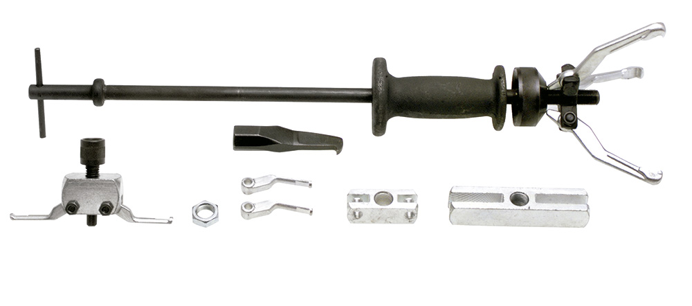 Extractor de golpe 2 o 3 quijadas tipo "A" y "B" con accesorios Urrea