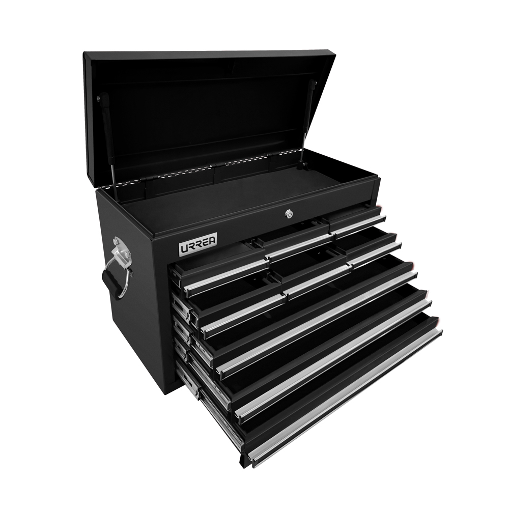 Gabinete superior 9 gavetas color negro serie X 27" Urrea