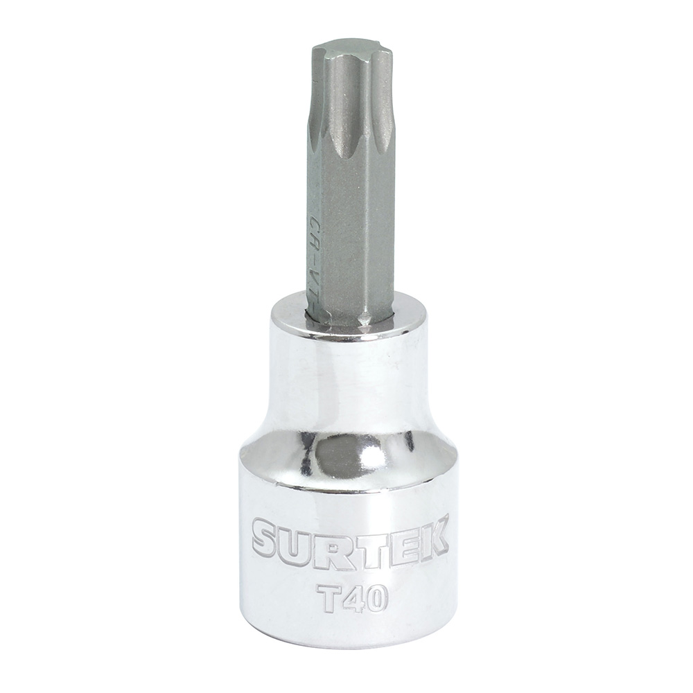 Dado con punta torx cuadro de 3/8", T40 Surtek