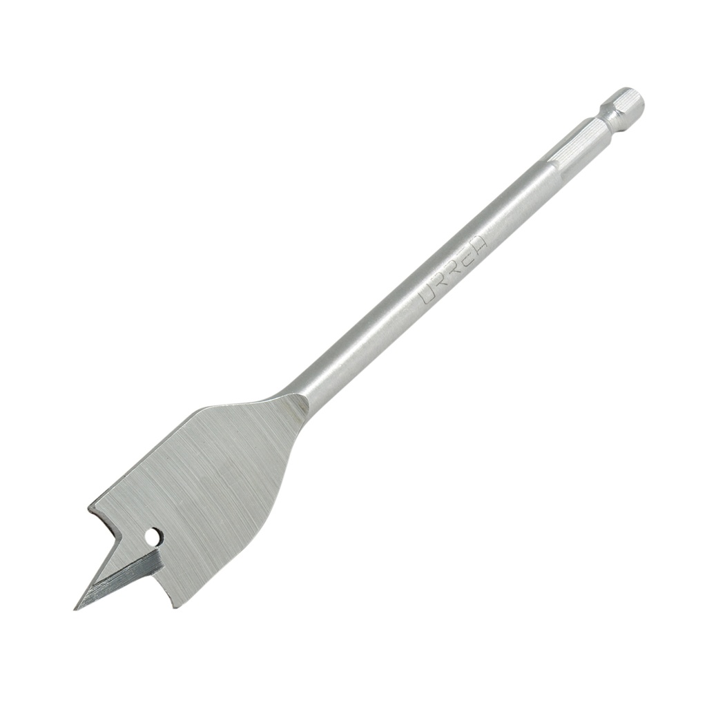 Broca para madera de acero al carbono tipo manita 1-1/2" zanco de 1/4" Urrea