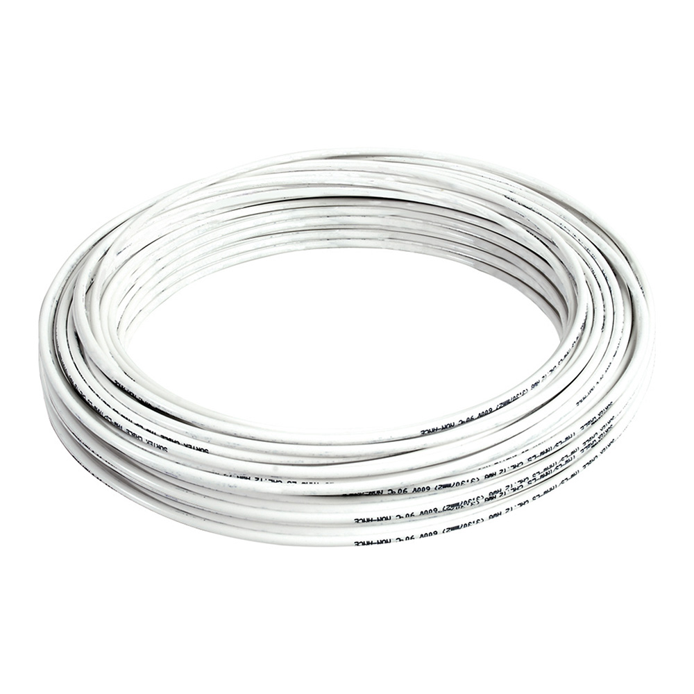 Cable eléctrico THW calibre 10, 100 m color blanco Surtek
