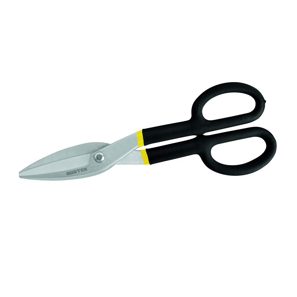 Tijeras para hojalatero con mango rubber grip 14" Surtek
