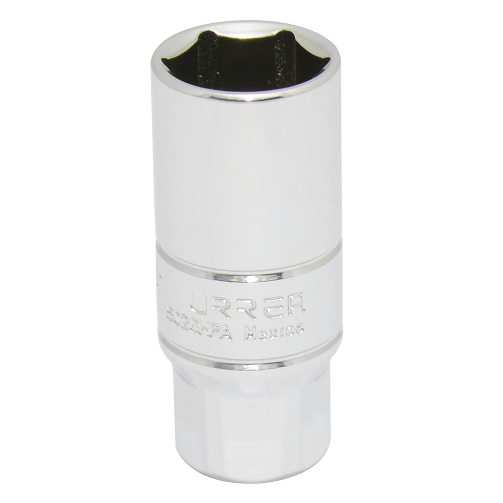 Dado para bujía con neopreno cuadro de 3/8", 13/16" en pulgadas Urrea
