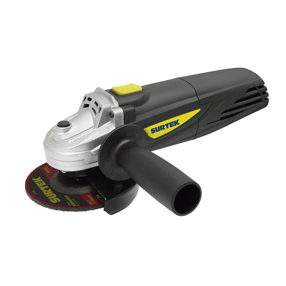 Mini esmeriladora angular 4-1/2" 800 W 120 V, 11000 RPM Surtek