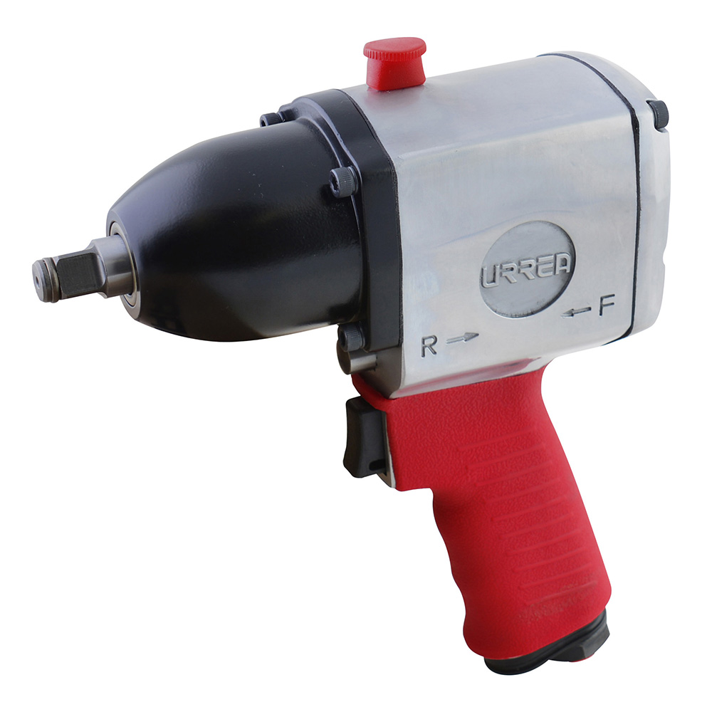 Pistola de impacto neumática cuadro de 1/2" 420 Ft-lb sistema pin clutch Urrea