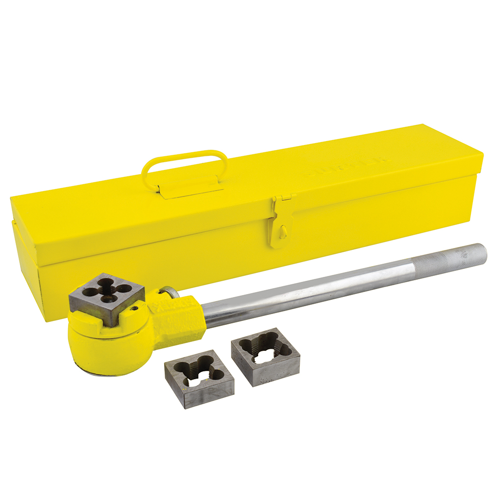 Juego de tarraja para tubo de 1/2" a 1" NPT, 4 piezas Surtek