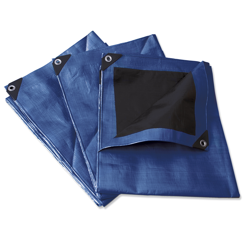 Lona de polietileno reforzada color azul, 1.5 x 2 m Surtek
