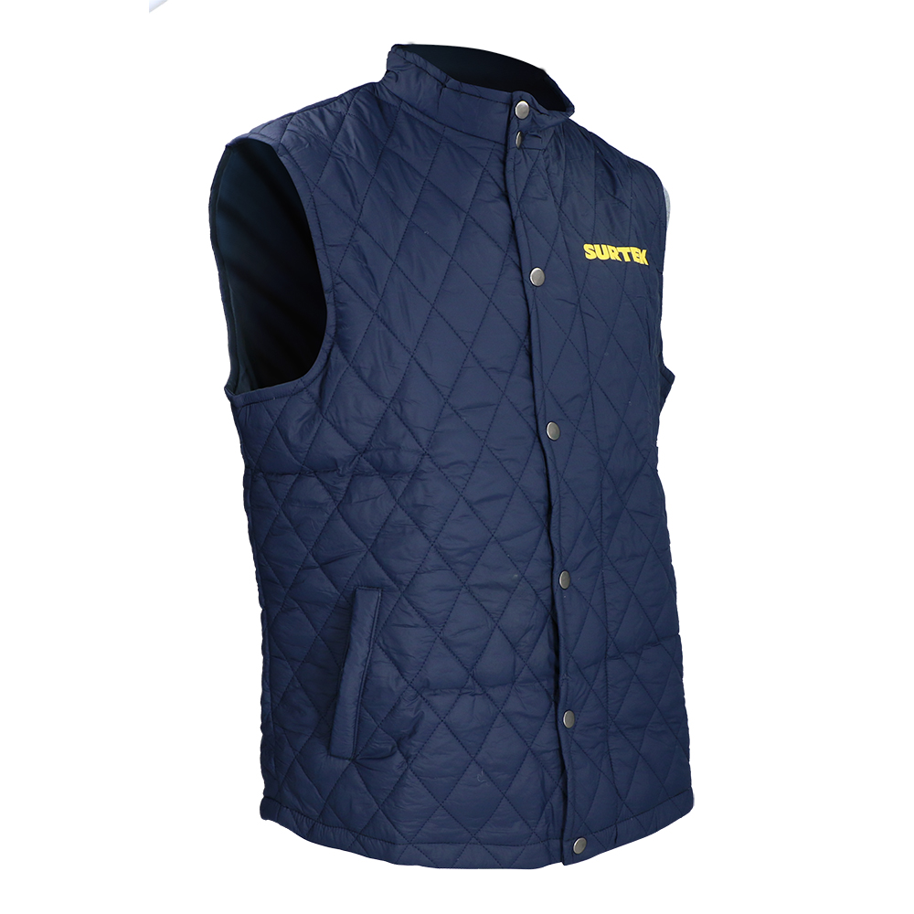 Chaleco capitonado talla M Surtek