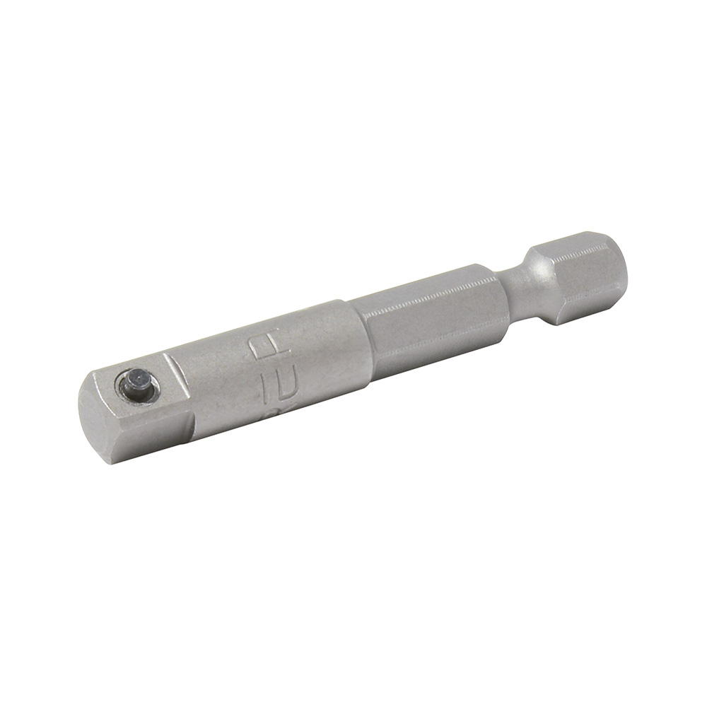 Adaptador con perno para dados cuadro hembra de 1/4", hexágono de 1/4" x 6" Urrea
