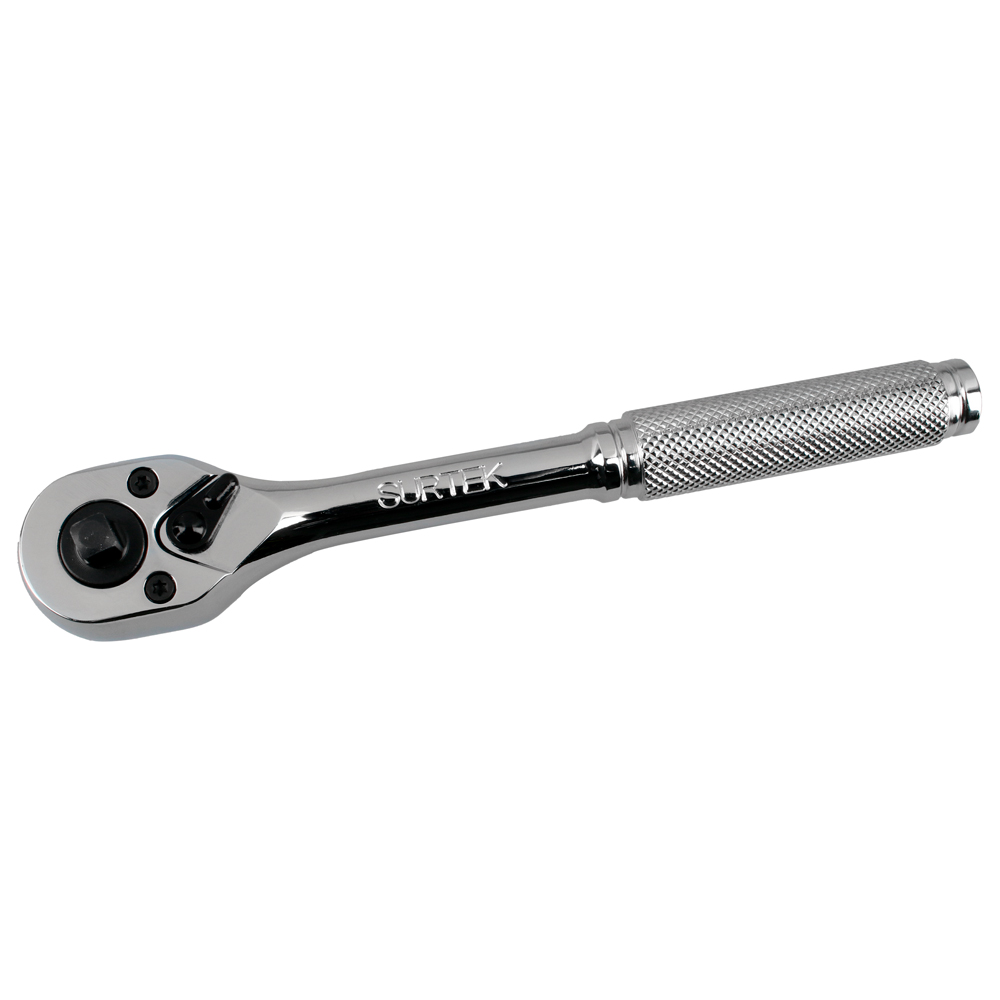 Matraca doble y triple cuadro, cabeza tipo pera, para dados cuadro de 1/4" y 3/8" Surtek
