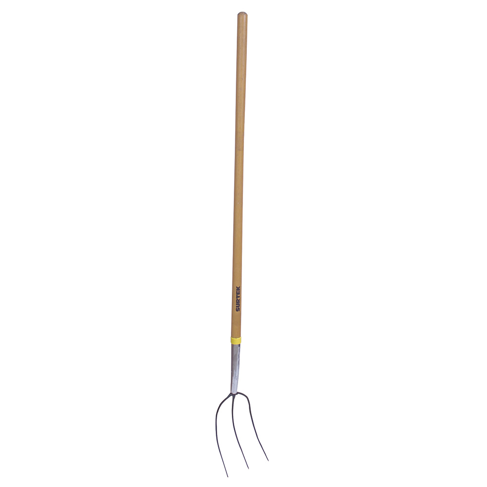 Bieldo forjado en una pieza con mango largo de fibra de vidrio 7-1/2" Surtek
