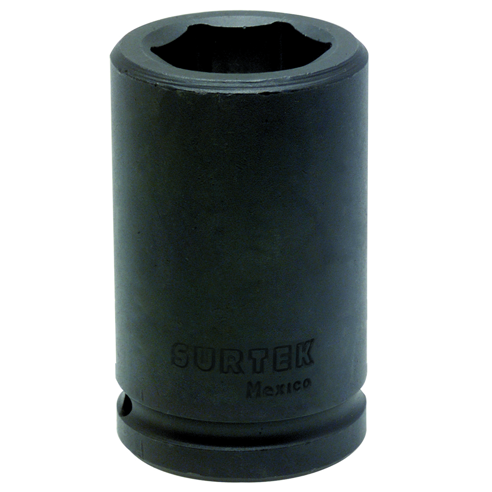 Dado de impacto largo cuadro de 3/4", 6 puntas, en pulgadas, 1-5/16" Surtek
