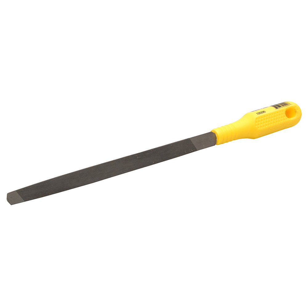 Lima triangular con mango plástico, 8" Surtek