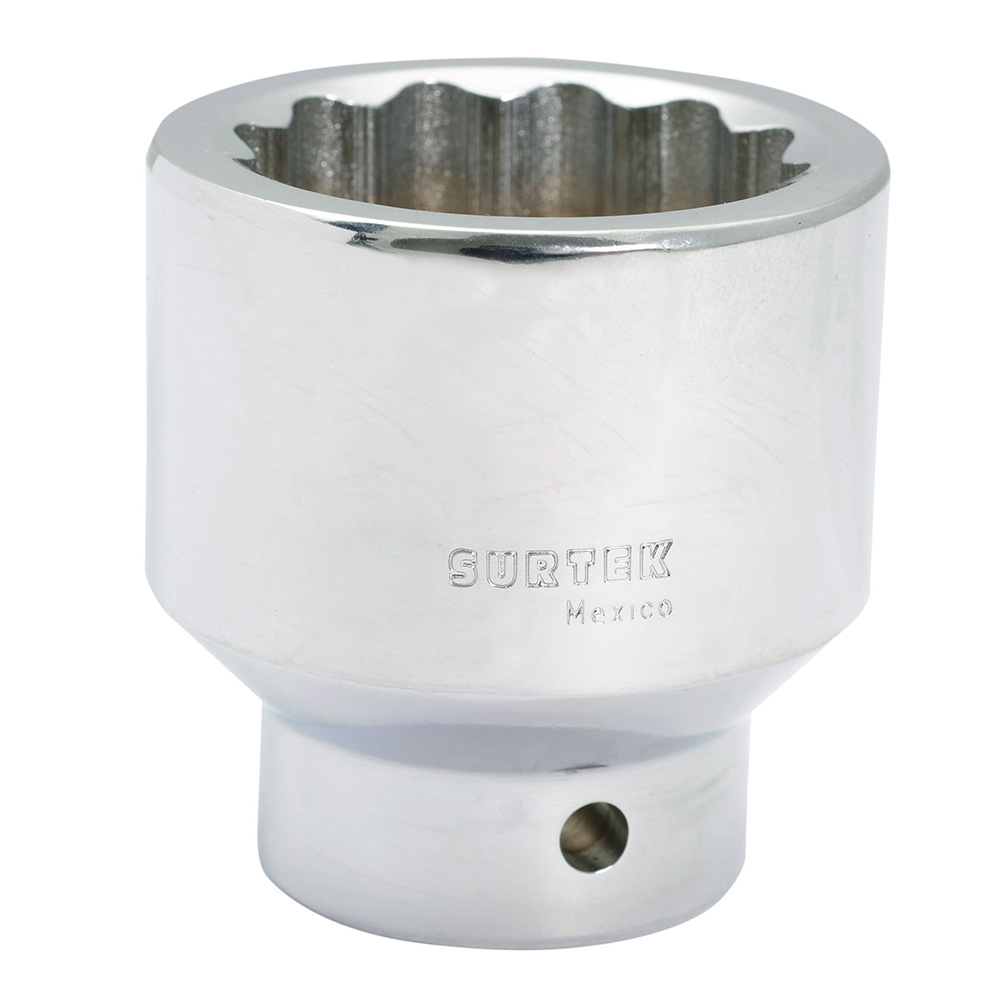 Dado cuadro de 3/4", 12 puntas, en pulgadas, 1-3/16" Surtek