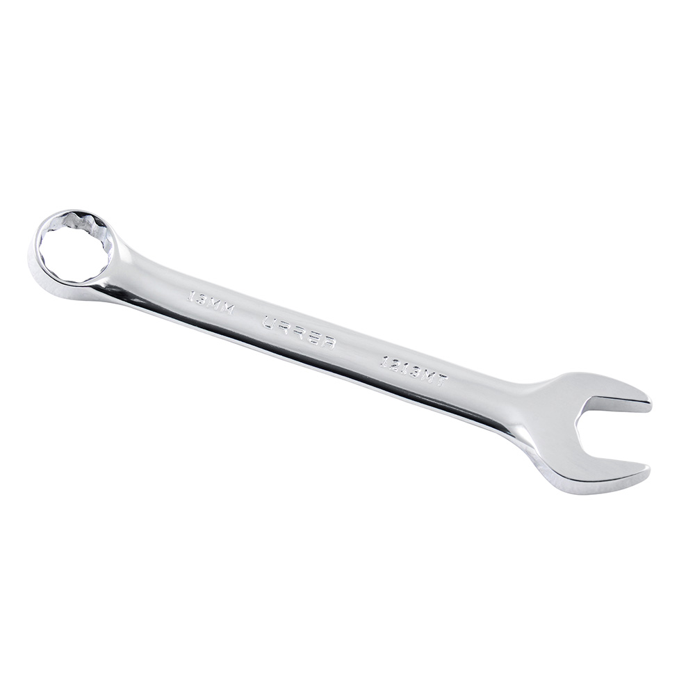 Llave combinada corta pulido espejo métrica, 12 puntas, 13 mm Urrea