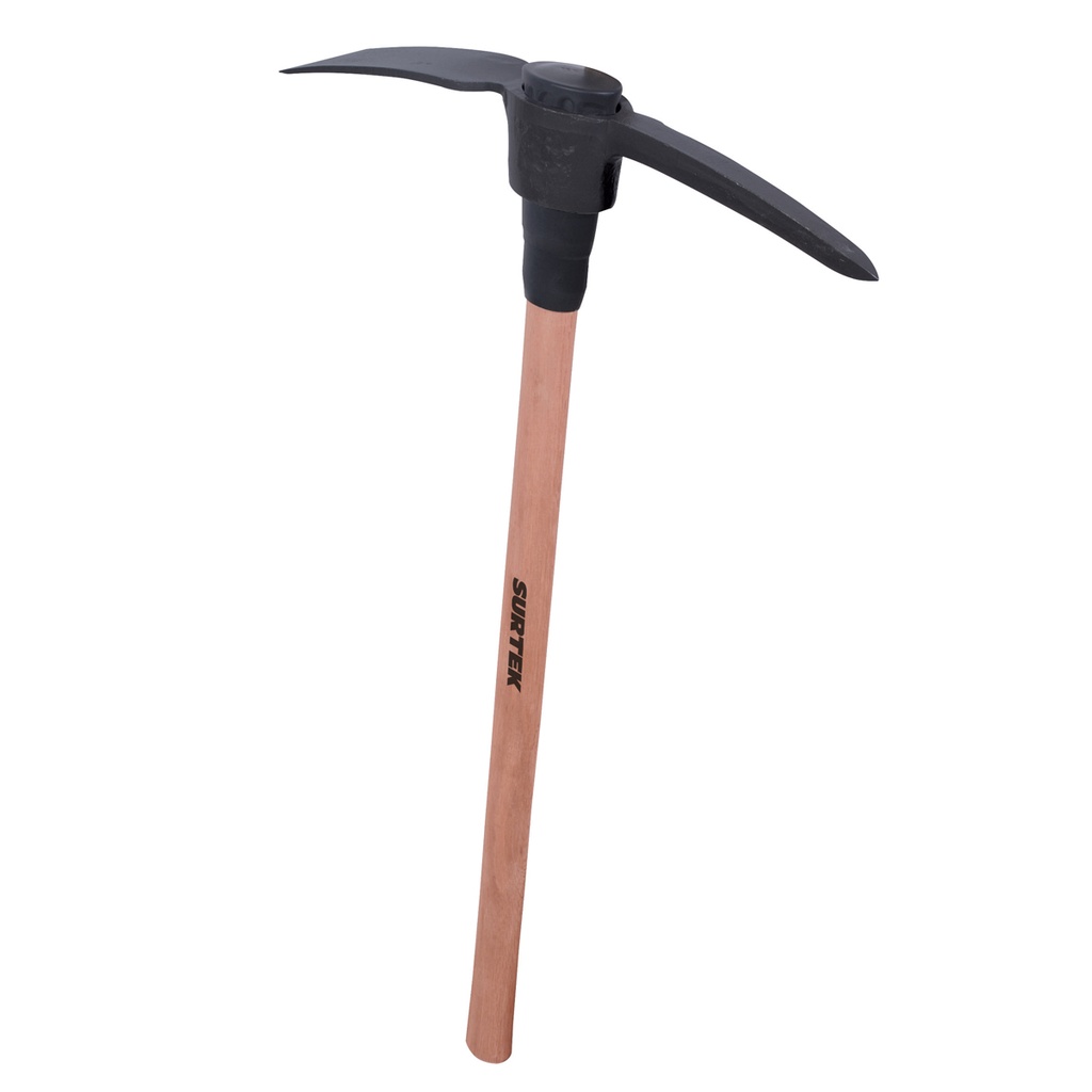 Talacho-pico con mango de madera de 36", 5 lb Surtek