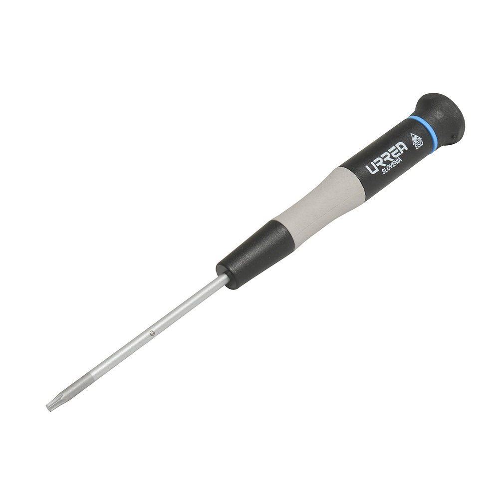 Destornillador de precisión ESD anti-estáticos, punta Torx  T6 x 2-3/8" Urrea