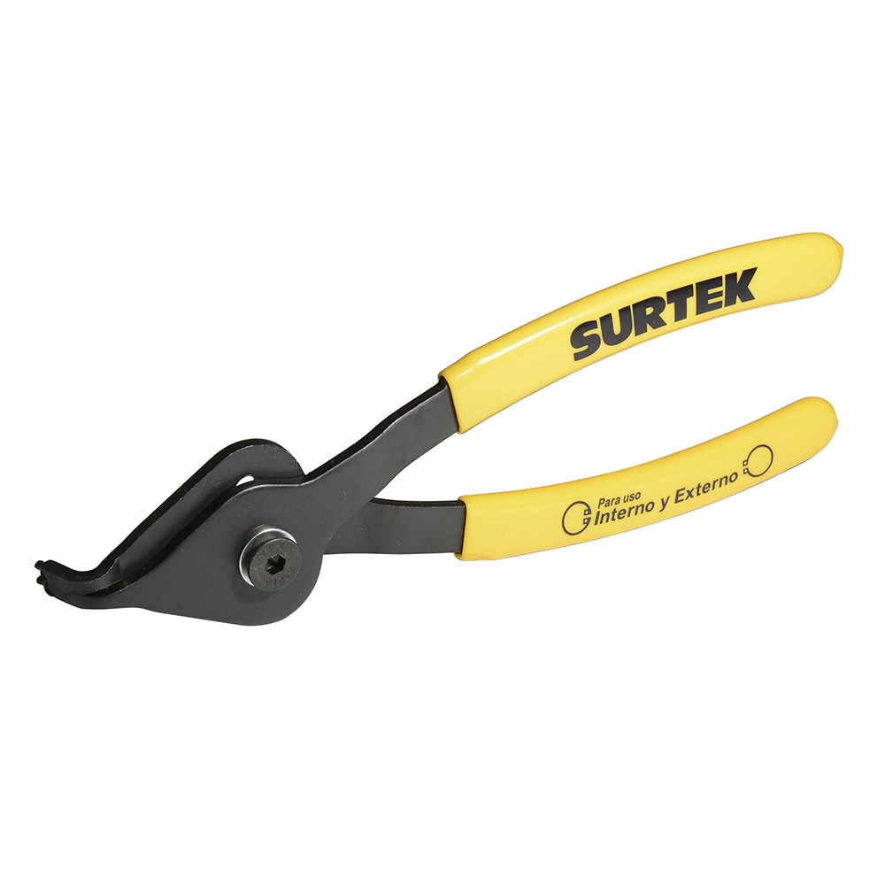Pinza para anillos de retención convertibles 1.7 mm ángulo de 180° Surtek