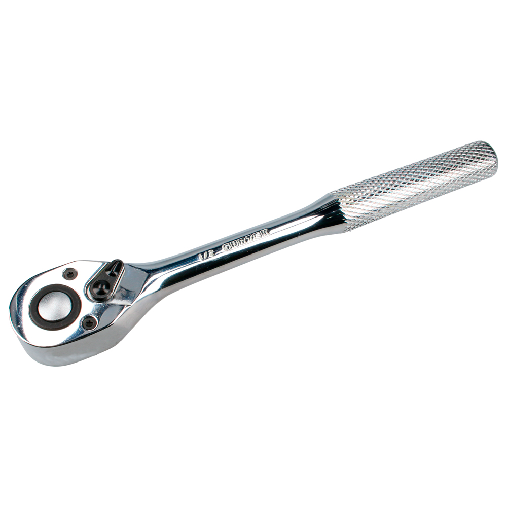 Matraca reversible cromada, quick release, para dado cuadro de 1/2" Surtek