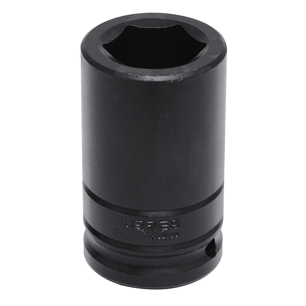 Dado de impacto largo cuadro de 3/4", 6 puntas, en pulgadas, 1-1/2" Urrea