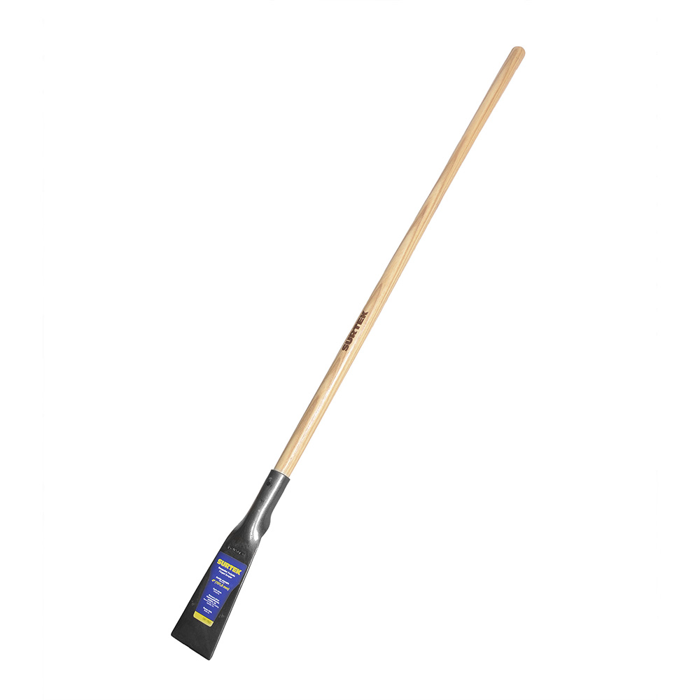 Raspador con mango de fibra de vidrio largo 7" Surtek