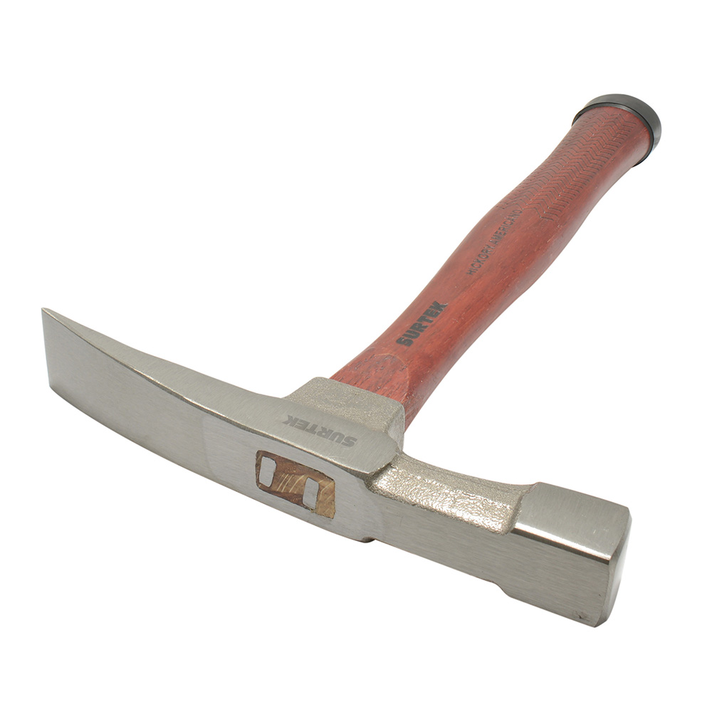 Martillo para albañilería con mango de madera 13", 24 oz Surtek