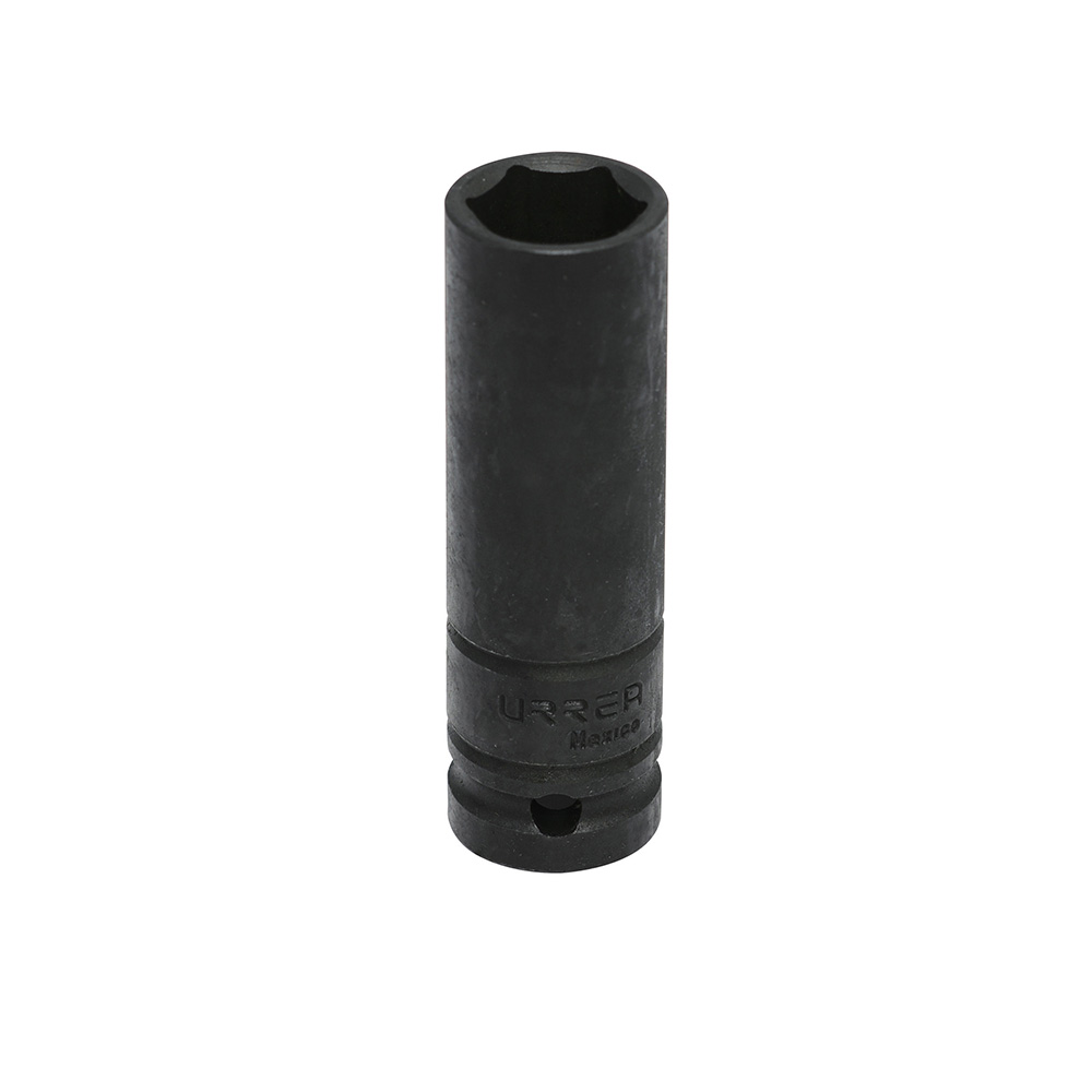 Dado de impacto pared delgada cuadro de 1/2", 6 puntas, en pulgadas, 3/4" Urrea