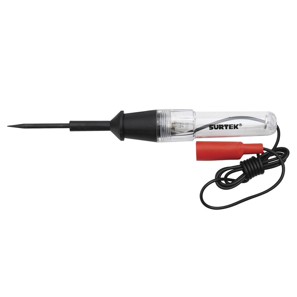 Probadores de voltaje de corriente directa 6 - 12 V, 21.5 cm Surtek